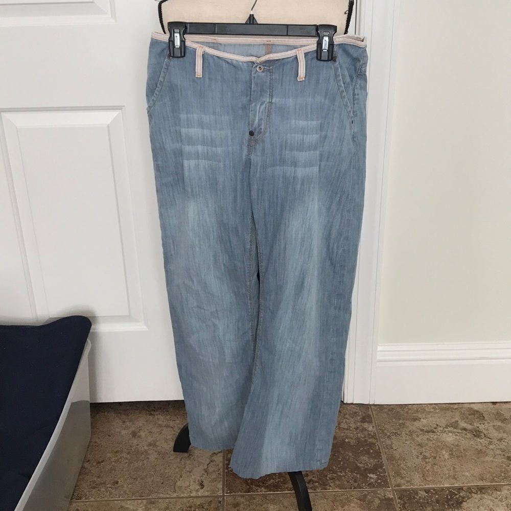 Replay Light Blue Boyfriend Jeans